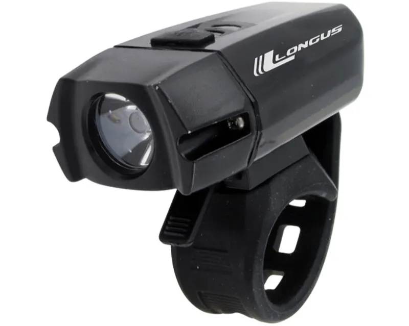 Світло переднє Longus XPG400 LED, 6 ф-цій USB, чорний