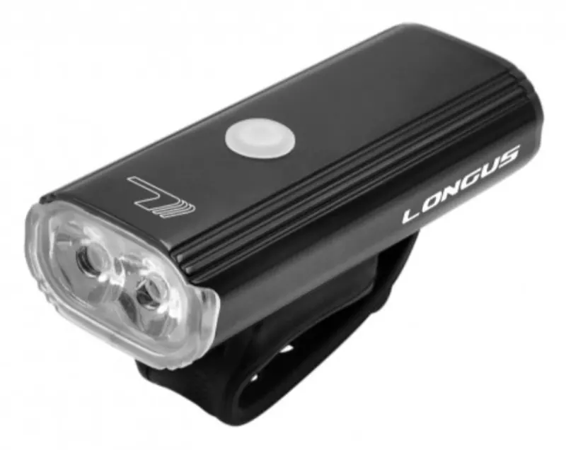 Світло переднє Longus BLOK 800 8 ф-цій USB, чорний