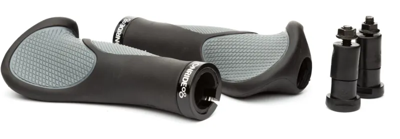 Ручки руля ONRIDE HornGrip10. Чорний/Сірий