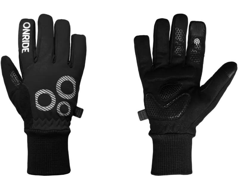 Рукавички ONRIDE Icy 20 колір чорний розмір L