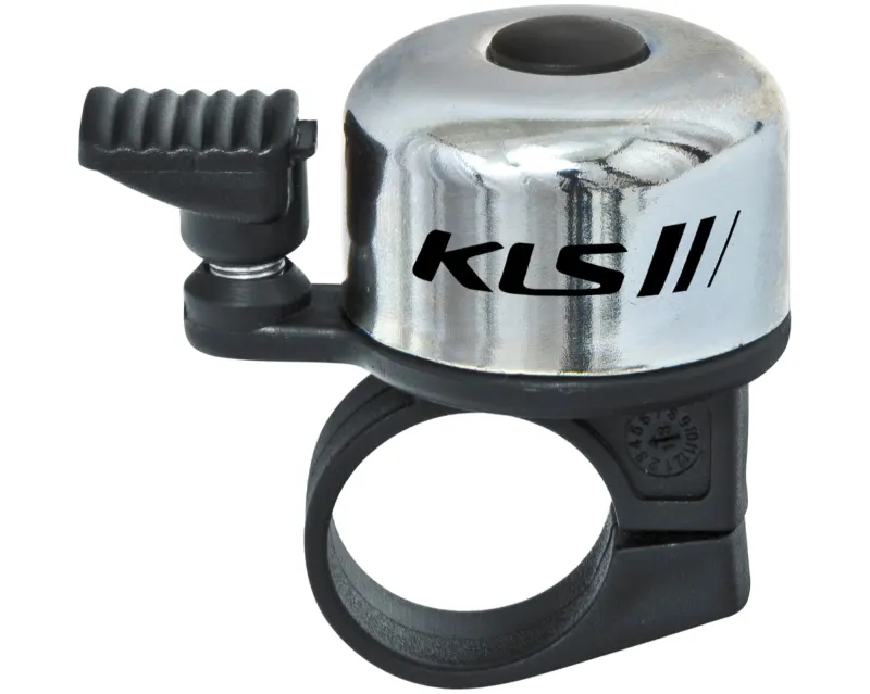 Колокольчик на руль KLS Bang 10 серебристый OEM