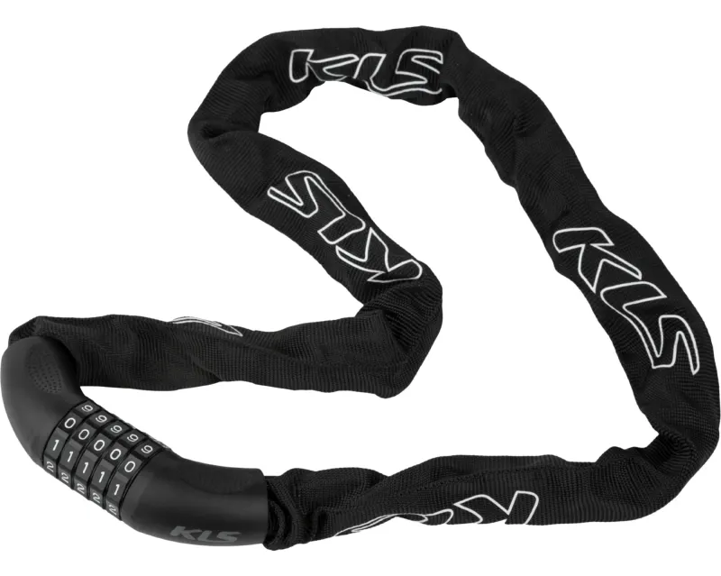 Замок цепной KLS Chainlock 6 черный 6x1000 мм