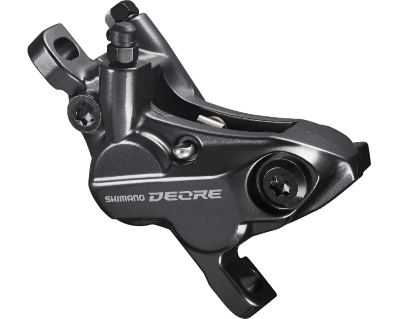 Каліпер гідравл диск гальм Shimano BR-M6120 DEORE, монтаж РМ160мм, колодка D03S полімер