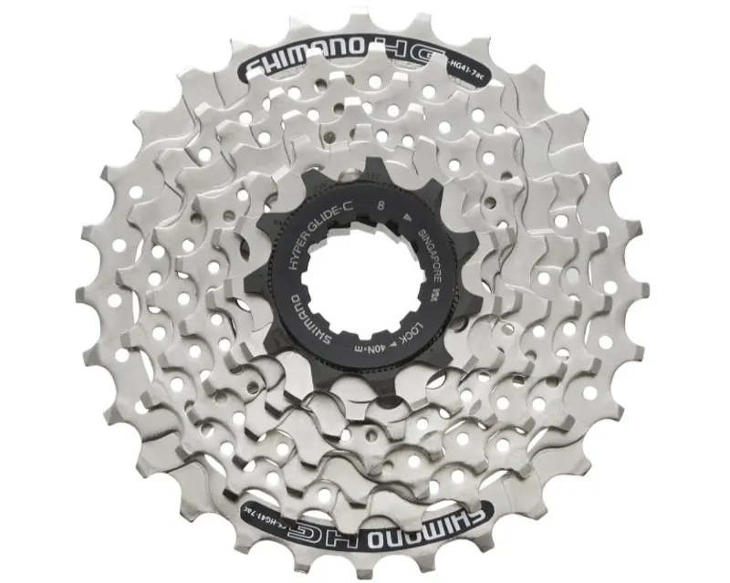 Кассета Shimano CS-HG41, 11-28, 7-нв. серебр