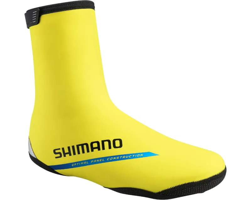 Бахилы Shimano Road Thermal, неоново-желтые, разм. M (40-42)