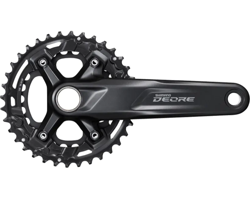 Шатуны Shimano FC-M4100-B2 DEORE, встроенная ось, 175мм 36x26 10-шв. CL-51.8мм без каретки