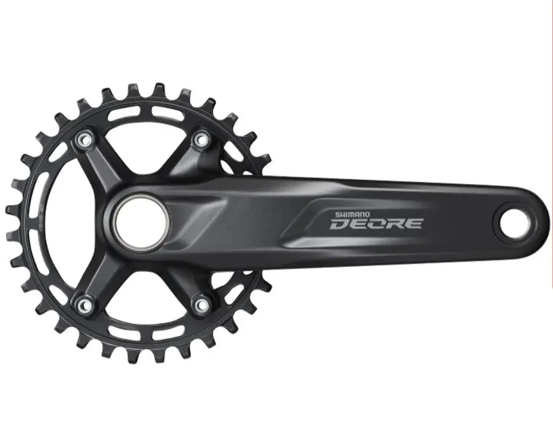 Шатуны Shimano FC-M5100-1 DEORE, встроенная ось, 175мм 30T 10/11-шв. CL-52мм без каретки