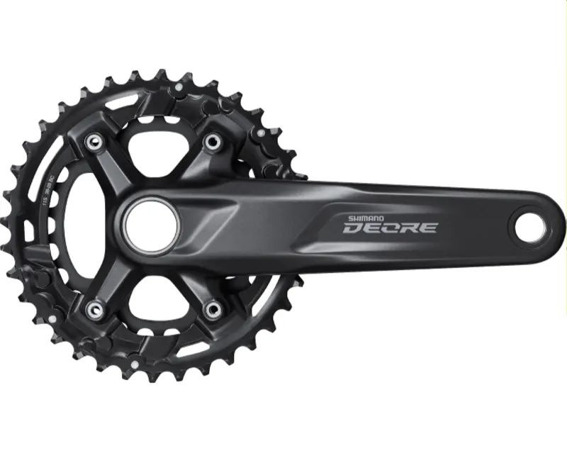 Шатуны Shimano FC-M5100-2 DEORE, встроенная ось, 175мм 36x26 11-шв. CL-48.8мм без каретки