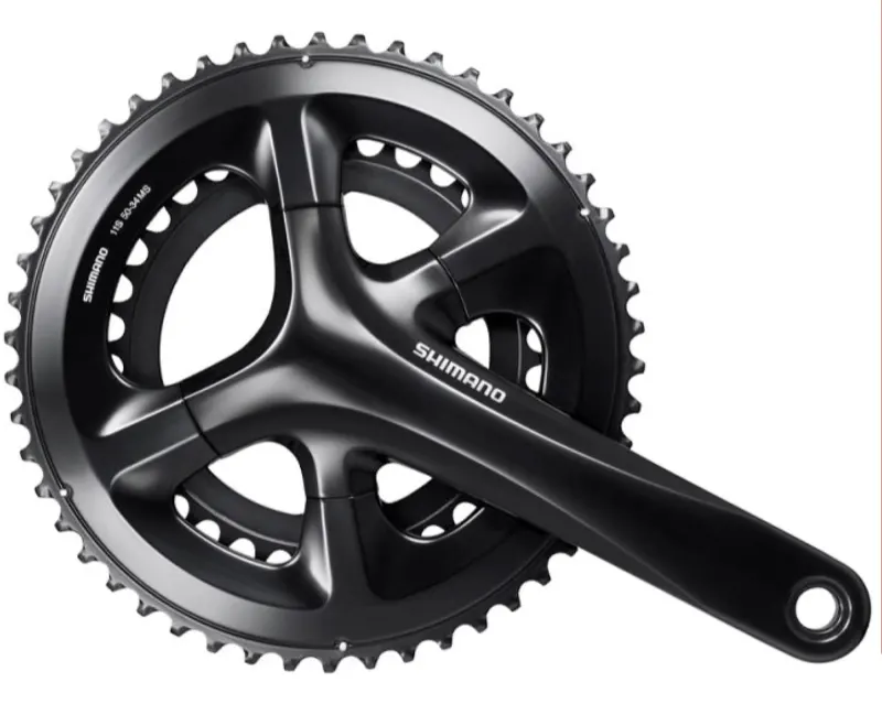 Шатуни Shimano FC-RS510, 175мм 46Х36, інтегрована вісь, без каретки