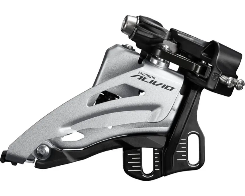 Переключатель передний Shimano FD-M3120, ALIVIO 2X9, SIDE SWING, FRONT-PULL, монтаж E-TYPE, макс. 36зуб.