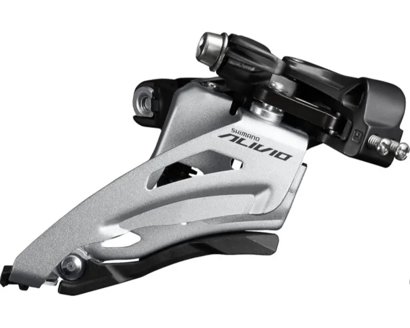 Переключатель передний SHIMANO FD-M3120-MB, ALIVIO 2X9, MID CLAMP, SIDE SWING, хомут 34,9/31,8, макс. 36зуб. CL:51.8MM