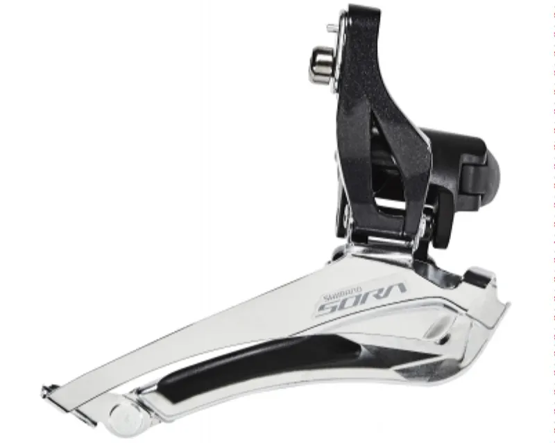 Перемикач передній Shimano FD-3000 SORA, 2X9, хомут 34.9мм (31.8/28.6мм адапт)