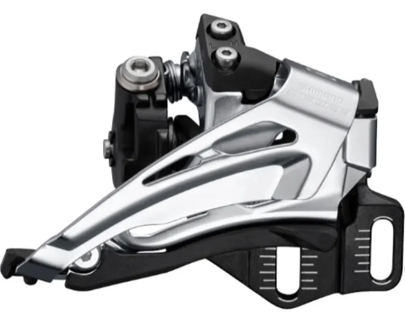 Перемикач передній Shimano FD-M6025-E, DEORE 2X10, TOP-SWING, DOWN-PULL, монтаж E-TYPE