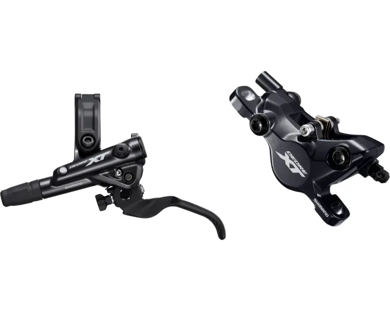 Гальмо гідравл. дискове Shimano M8100 DEORE XT переднє (ліва ручка, каліпер, J-kit гідролінія 1000мм)