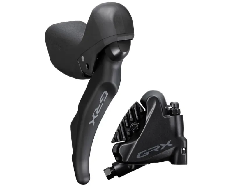Тормоз гидравл диск Shimano RX400-1 GRX, задний (правая тормозная ручка/шифтер ST-RX600 11-быстрый, калипер BR-RX400, гидролиния 1700мм)