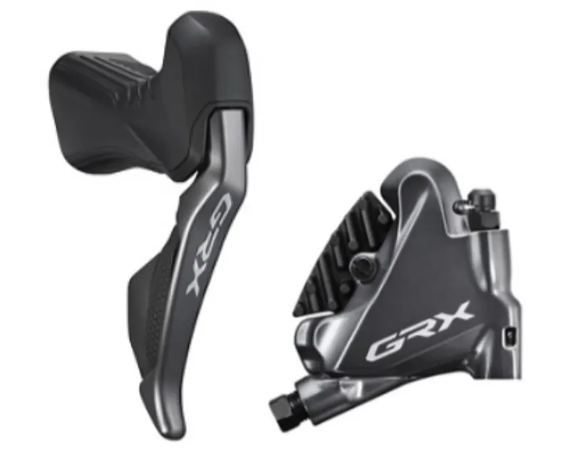 Тормоз гидравл диск Shimano RX815 GRX Di2, задний (правая тормозная ручка/шифтер ST-RX815 11-быстрый, BR-RX810, гидролиния 1700мм)