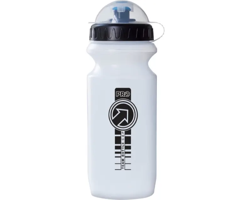 Фляга PRO TEAM 600ml, прозрачная с колпачком