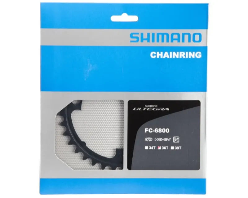 Звезда шатунов Shimano FC-6800 ULTEGRA 36зуб. для 52-36T 11-быстрый