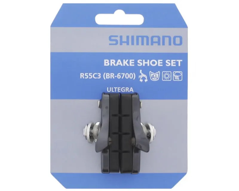 Гальм Shimanoівні колодки шосейних гальм Shimano R55C3 Ultegra, сірий