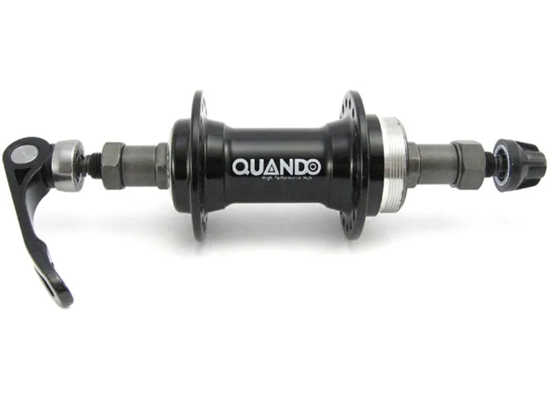 Втулка задняя Quando, KT-A12R под V-brake QR 145mm, 7 ск., 9x135 QR, насыпной, 135 мм, обеденные, эксцентрик, 36H
