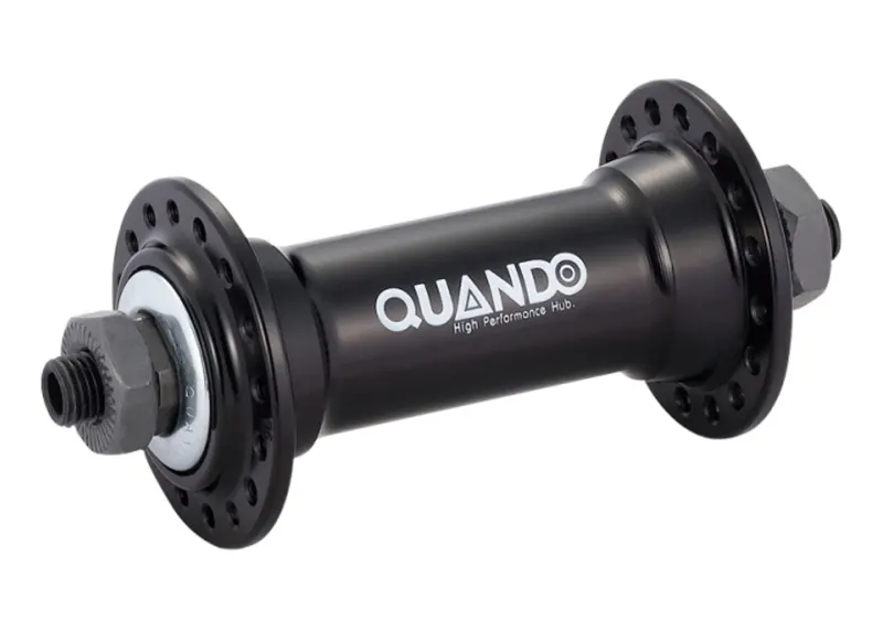 Втулка передняя Quando, KT-A15F под V-brake QR 108mm, 9x100 QR, насыпной, 100 мм, обеденные, эксцентрик, 36H