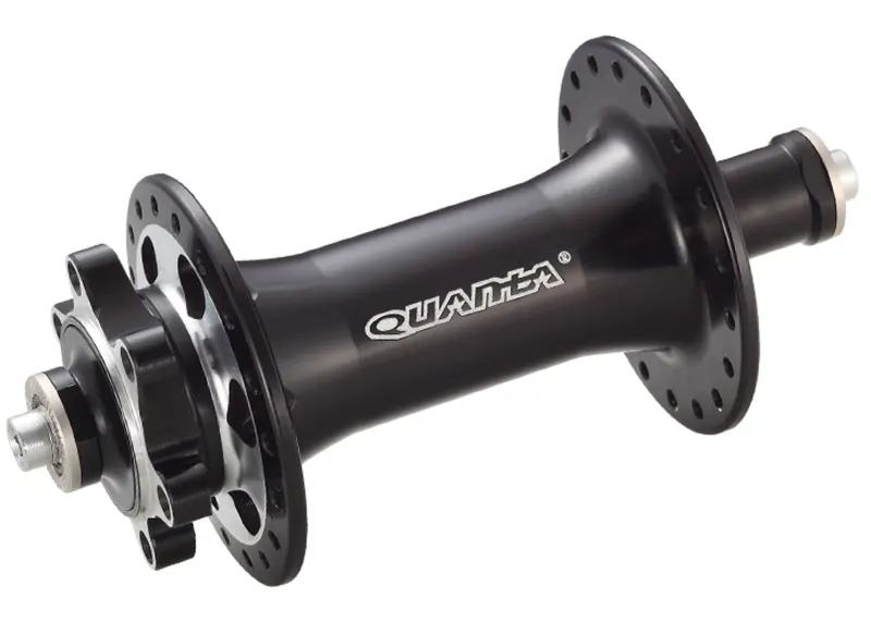 Втулка передняя Quando, KT-SR3F под диск, для FAT BIKE, QR 145mm черный, 9x100 QR, насыпной, 100 мм, эксцентрик, 32H