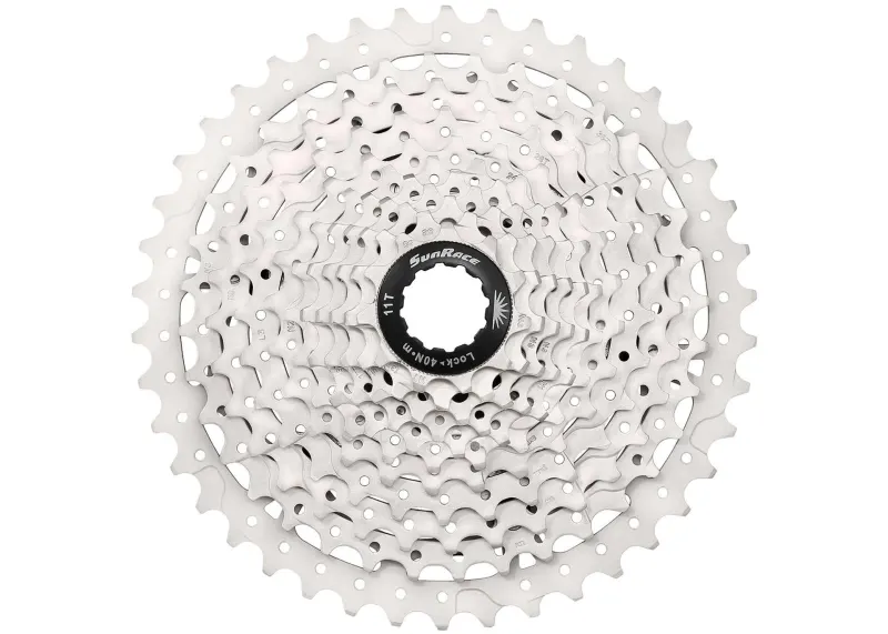Касета інд. 10-k 11-46T SUN RACE MS3 MTB metallic/silver