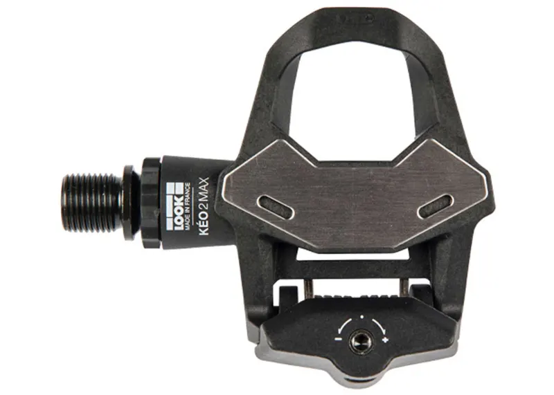 Педали Look KEO 2 MAX BLACK, композит, Ось chromoly 9/16", черная