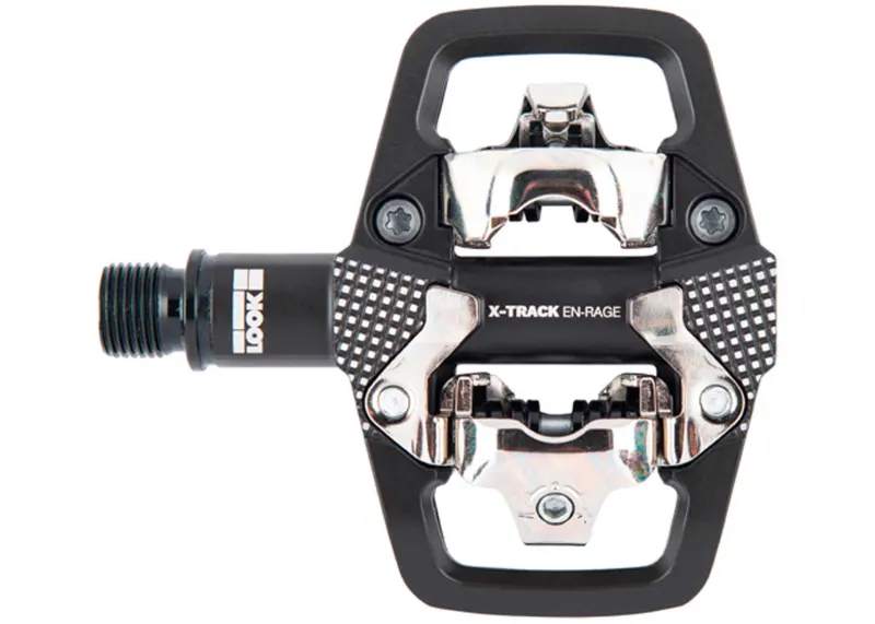 Педали Look X-TRACK EN-RAGE алюминий, Ось chromoly 9/16", черная