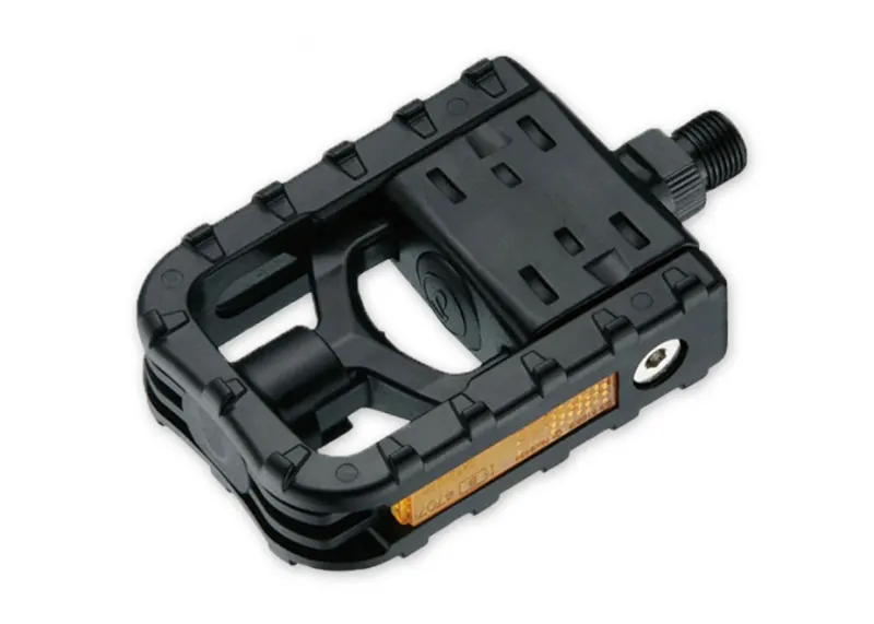 Педалі VP VP-F55 складная, 9/16"х20Т, Вісь Steel, корпус чорний Nylon, 424гр (пар.)