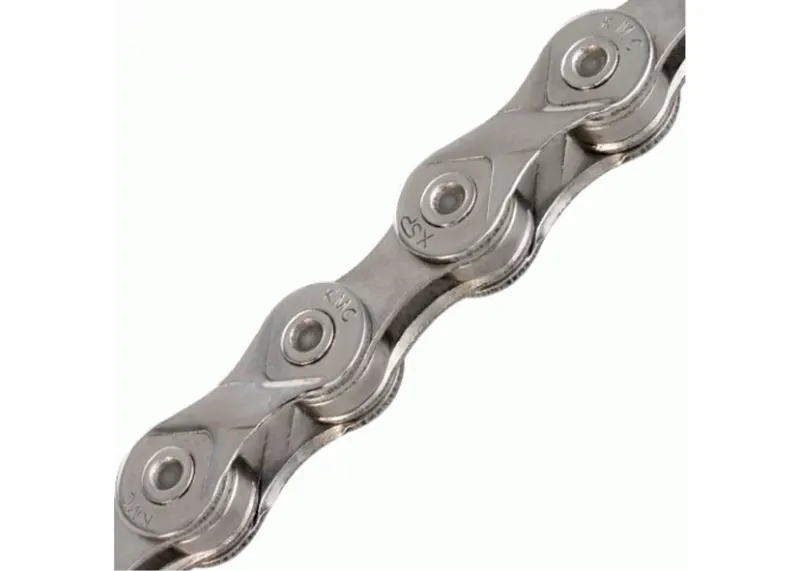 Цепь инд. 116 зв. 1/2x11/128 KMC X9 Silver/Silver