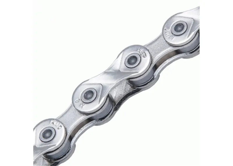 Цепь инд. 116 зв. 1/2x3/32 KMC X8 Silver/ Silver