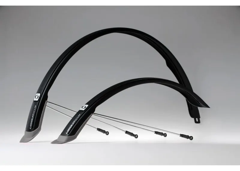 Комплект крил 28" SIMPLA Ubiquit SDL 46mm, з бризговиками, чорні