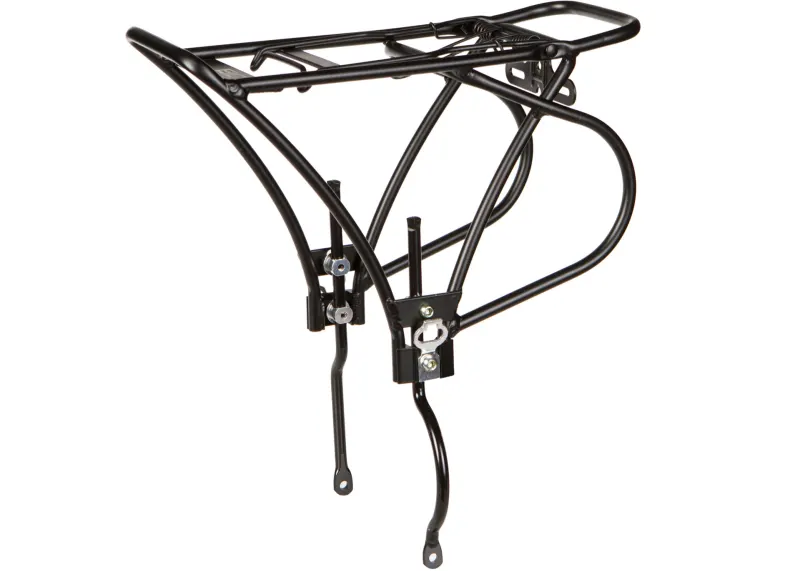 Багажник Green Cycle GCR-431 26-28" алюмин. под дисковые тормоза, черный
