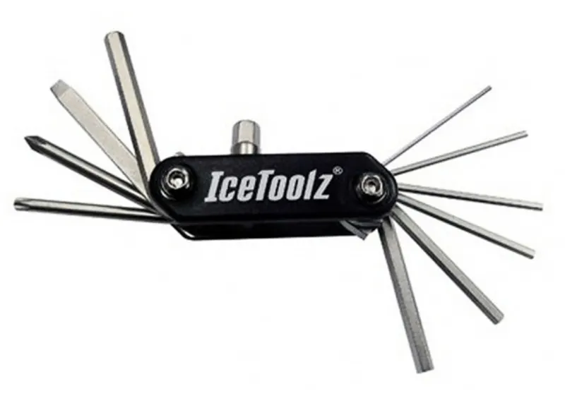 Ключ ICE TOOLZ 95A5 сложен 11 инструментов Compact-11