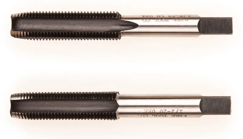 Метчики для нарезки Педалиных резьб Park Tool 2шт, 1/2" (прав+лев)