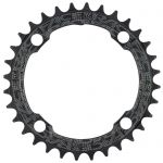 Зірка RACE FACE CHAINRING,NARROW WIDE,104X30,BLK,10-12S