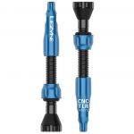 Ниппель для бескамерки LEZYNE CNC TLR VALVE 44MM Голубой Y14