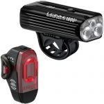 Комплект світла Lezyne SUPER DRIVE 1800+ / KTV PRO SMART black (Y17)