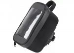 Сумка на верхнюю трубу рамы Green Cycle Phone hard bag, с отделением для телефона, 19x10,5x10, черный