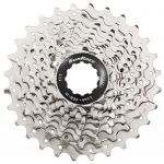 Кассета 10-k 11-28T SUN RACE RS алюминиевый паук, Metallic Silver