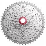 Кассета 11-k 11-46T SUN RACE MX8 MTB, алюминиевый паук, Metallic Silver
