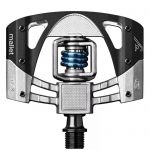 Педали Crankbrothers MALLET 3, серо-черная/синяя пружина