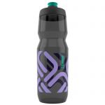 Антибактеріальна фляга FIDLOCK BOTTLE 750мл., прозорий / чорний / бузковий