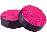 Намотка MERIDA Bartape/Soft P Black w/Pink dots 2100mm, 30mm Shock absorption material, incl. end-plugs