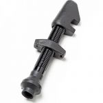 Ниппель бескамерный DT SWISS TUBELESS VALVE ALU BLACK 26-35MM 1PC