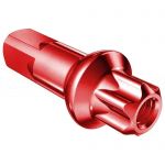 Ніпелі DT SWISS Алюміній 2.0 x 15мм х 100шт Squorx Pro Head RED