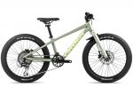 Велосипед 20 Orbea MX 20 Team Disc (2025) metallic green artichoke matt/yellow matt