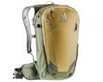 Рюкзак DEUTER Compact EXP 14 цвет 6209 caramel-khaki Велосипедный