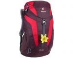 Рюкзак DEUTER AC Lite 22 SL колір 5522 aubergine-fire Для походів
